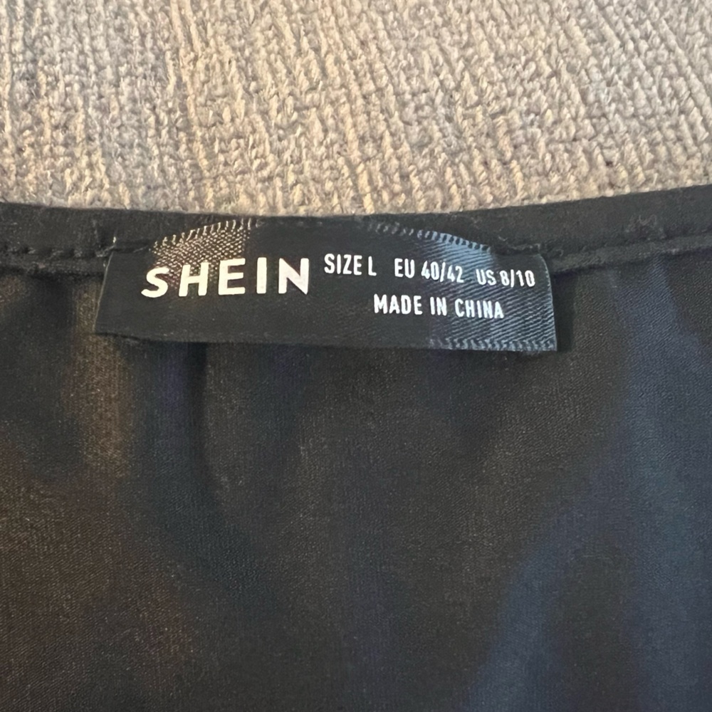 SHEIN Large Black Baby Doll Tank Top - Picture 6 of 6